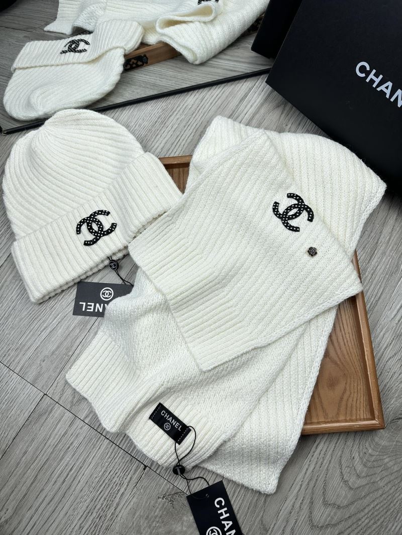 Chanel Caps Scarfs